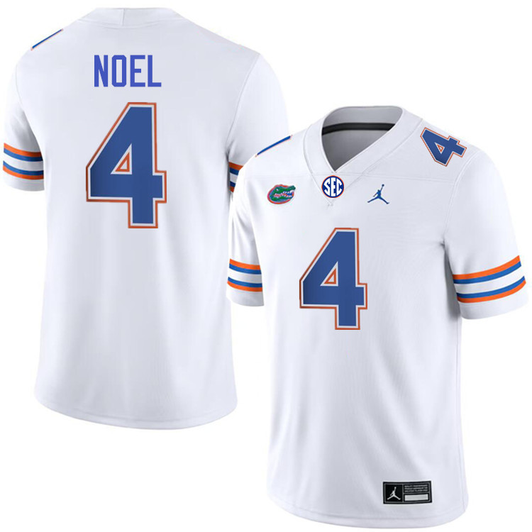 Evan Noel Florida Jersey,Florida Gators #4 Evan Noel Uniforms,Jersey Youth-White